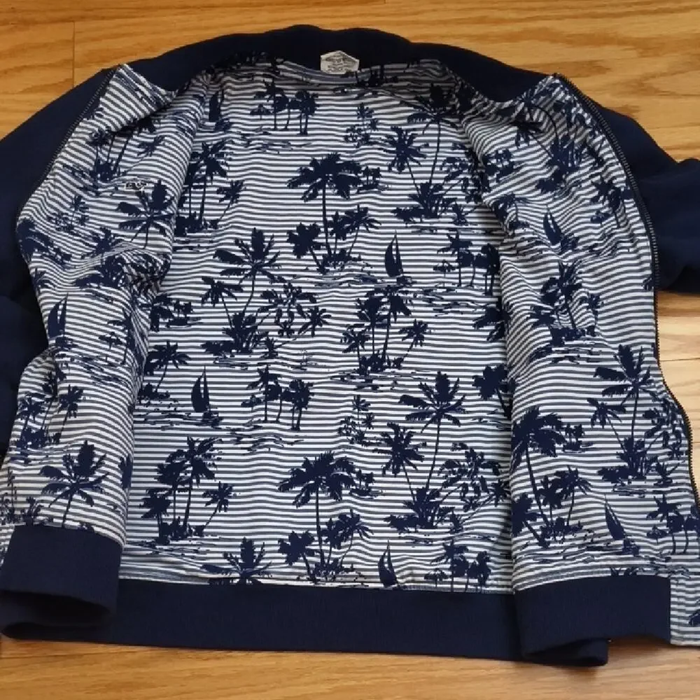 Vineyard Vines Boys Blue Reversible Jacket, Size L GU-D